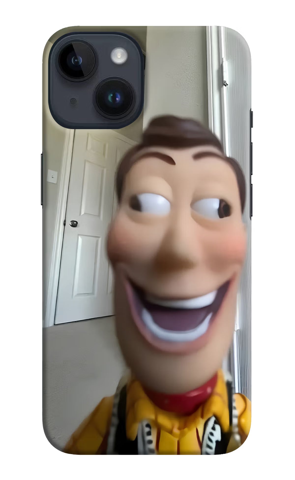 Side Eye Woody iPhone 14 Back Cover