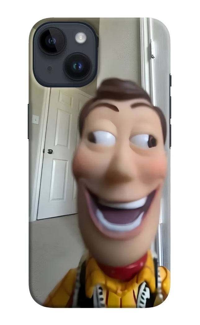 Side Eye Woody iPhone 14 Hard Case Back Cover by Casekaro