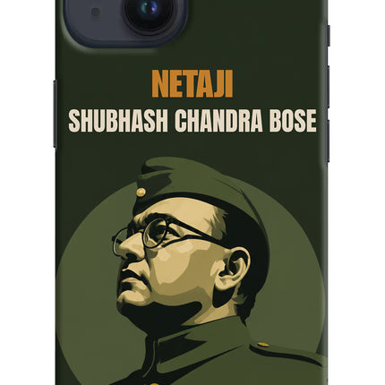 Netaji Legacy iPhone 14 Hard Case Back Cover by Casekaro