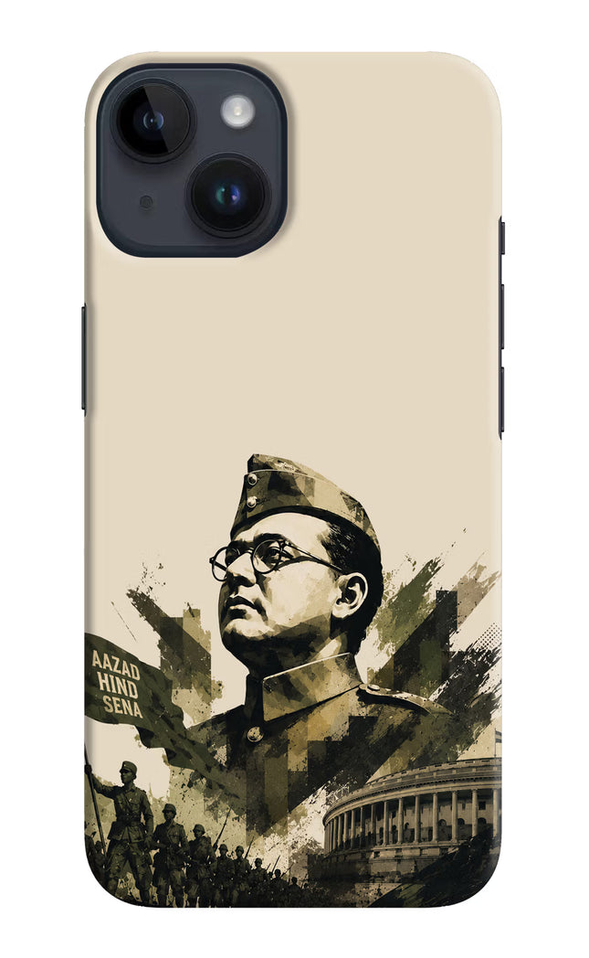 Netaji Rising iPhone 14 Hard Case Back Cover by Casekaro