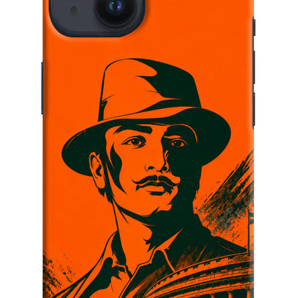 Bhagat Singh Legacy iPhone 14 Hard Case Back Cover by Casekaro