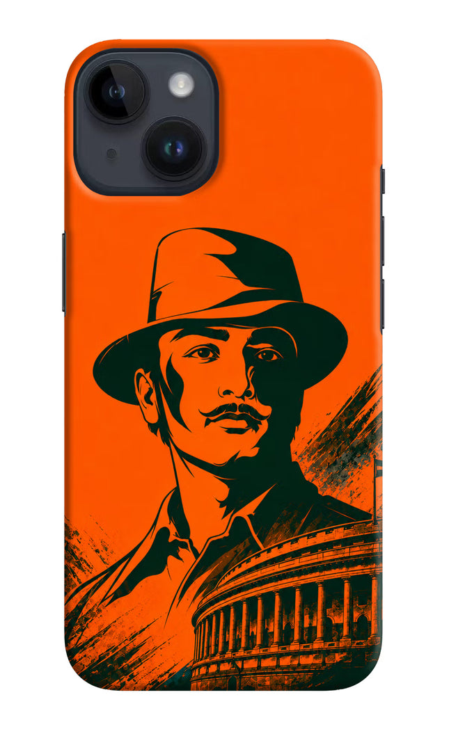 Bhagat Singh Legacy iPhone 14 Hard Case Back Cover by Casekaro