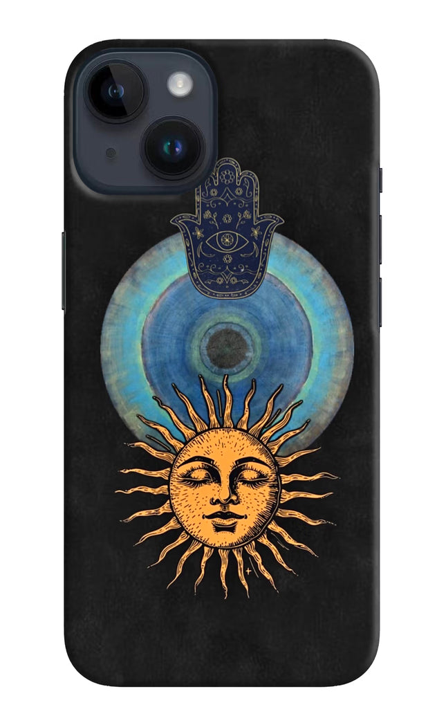 Divine Sun iPhone 14 Hard Case Back Cover by Casekaro