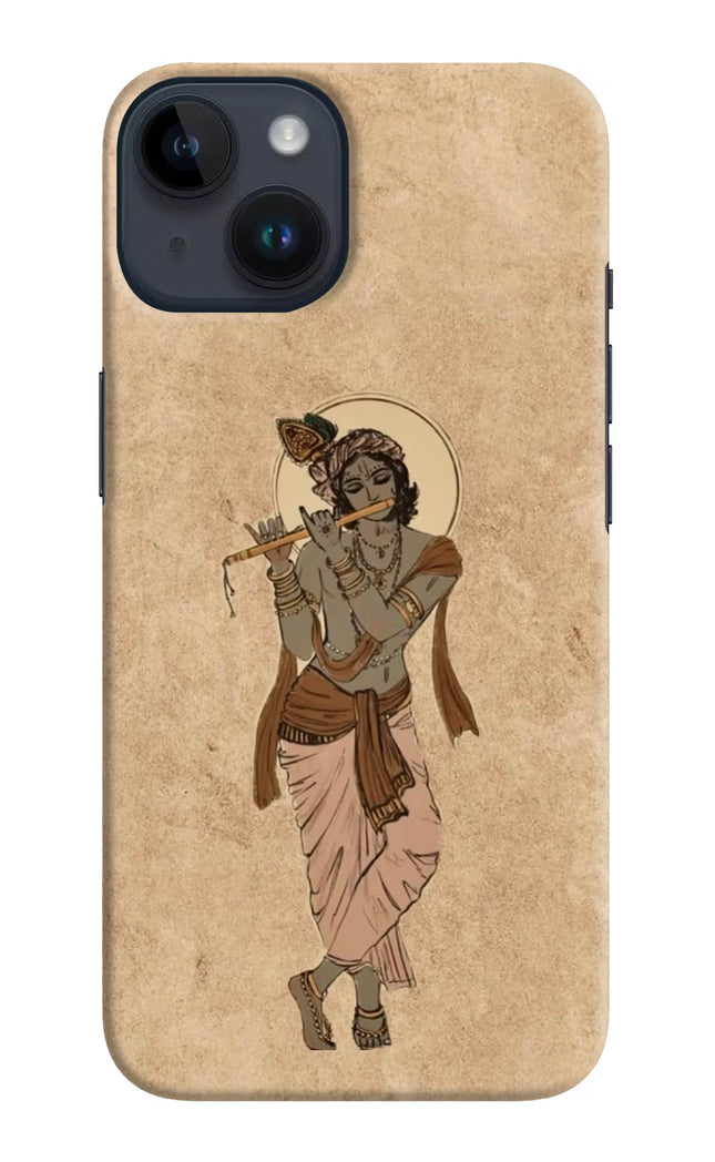 Krishna iPhone 14 Hard Case Back Cover by Casekaro