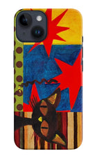 Pop Cat iPhone 14 Back Cover