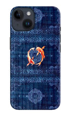 Koi Blue iPhone 14 Back Cover