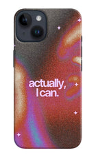 Pink Aura iPhone 14 Back Cover