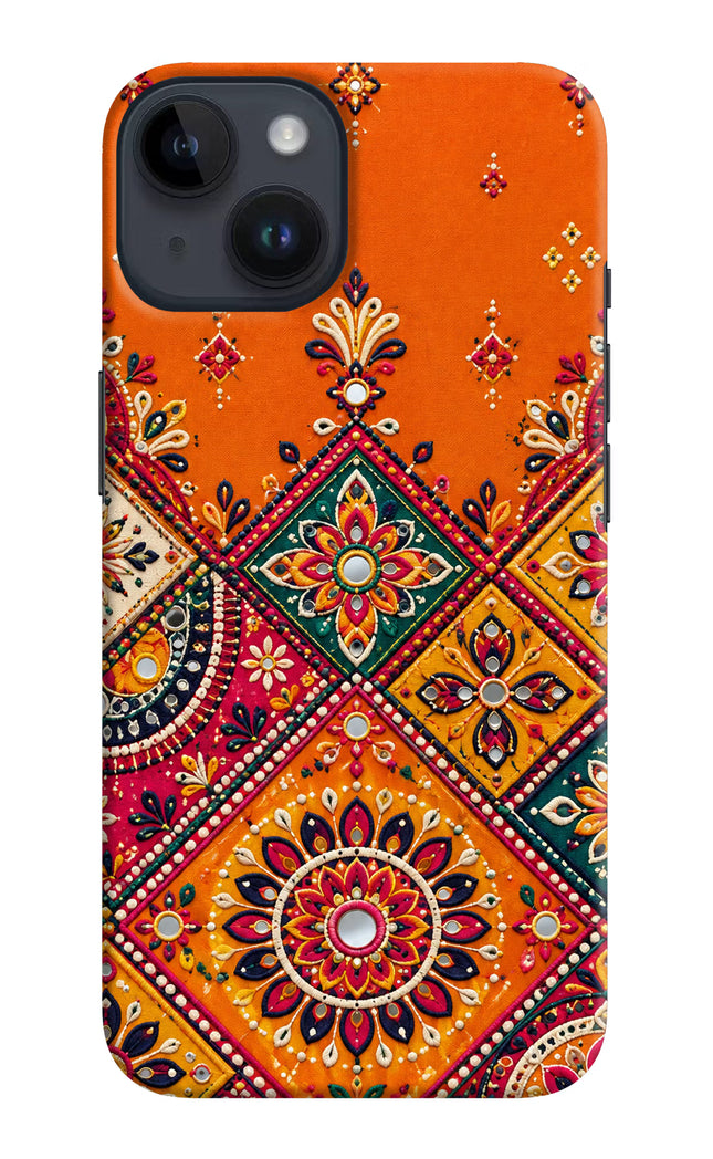 Kutch Glow iPhone 14 Hard Case Back Cover by Casekaro