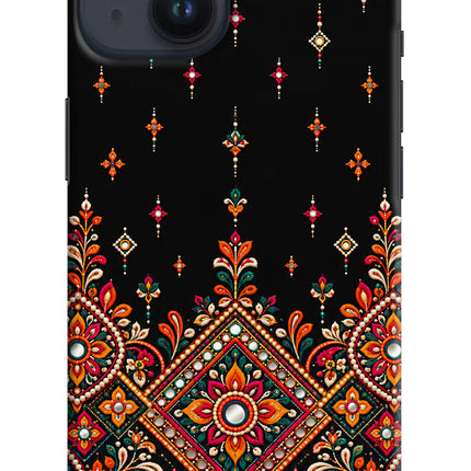 Noir Mehfil iPhone 14 Hard Case Back Cover by Casekaro