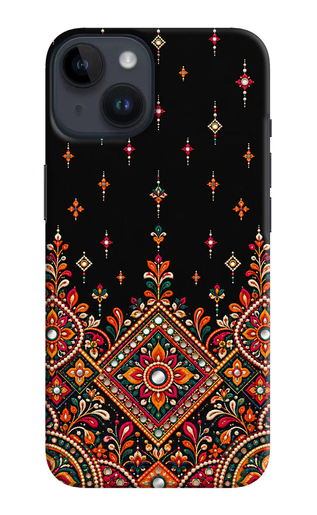 Noir Mehfil iPhone 14 Hard Case Back Cover by Casekaro