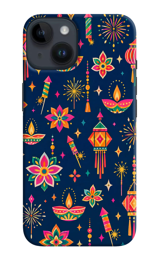 Festive Pop iPhone 14 Hard Case Back Cover by Casekaro