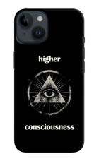 Illuminati Eye iPhone 14 Hard Case Back Cover by Casekaro