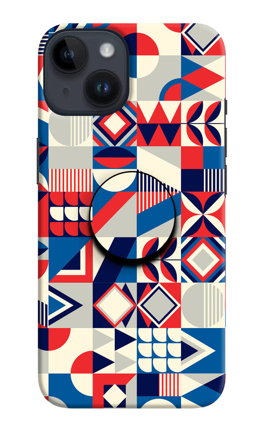 Colorful Pattern iPhone 14 Pop Case by Casekaro