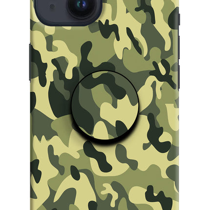 Camouflage iPhone 14 Pop Case by Casekaro
