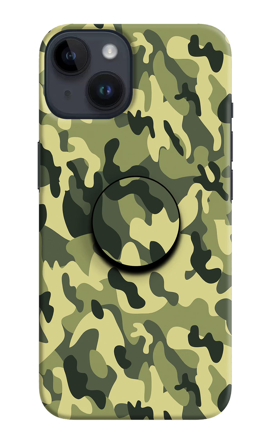 Camouflage iPhone 14 Pop Case, Hard case