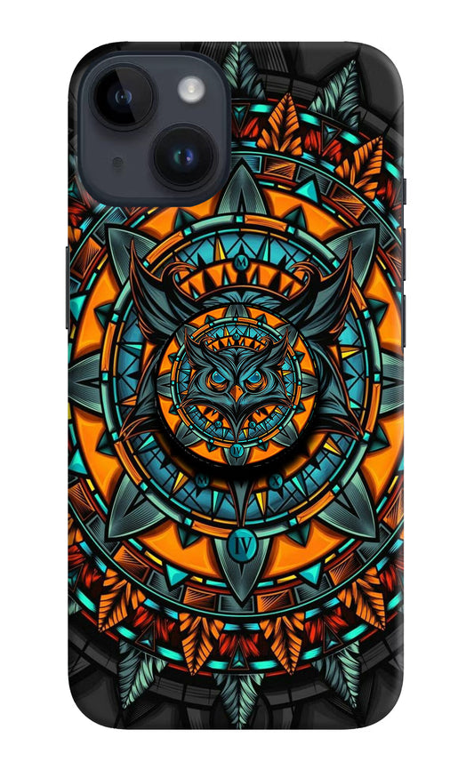 Angry Owl iPhone 14 Pop Case by Casekaro