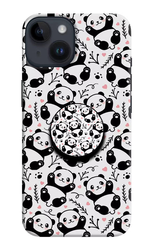Cute Panda iPhone 14 Pop Case by Casekaro