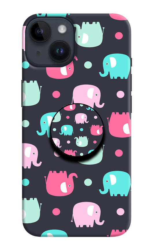 Baby Elephants iPhone 14 Pop Case by Casekaro