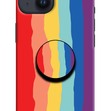 Rainbow iPhone 14 Pop Case by Casekaro