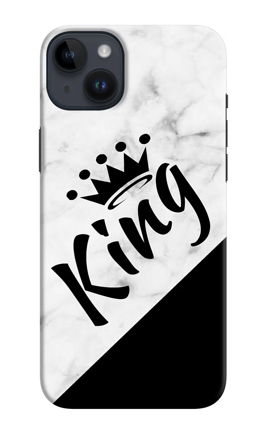 King iPhone 14 Plus Back Cover, Hard case