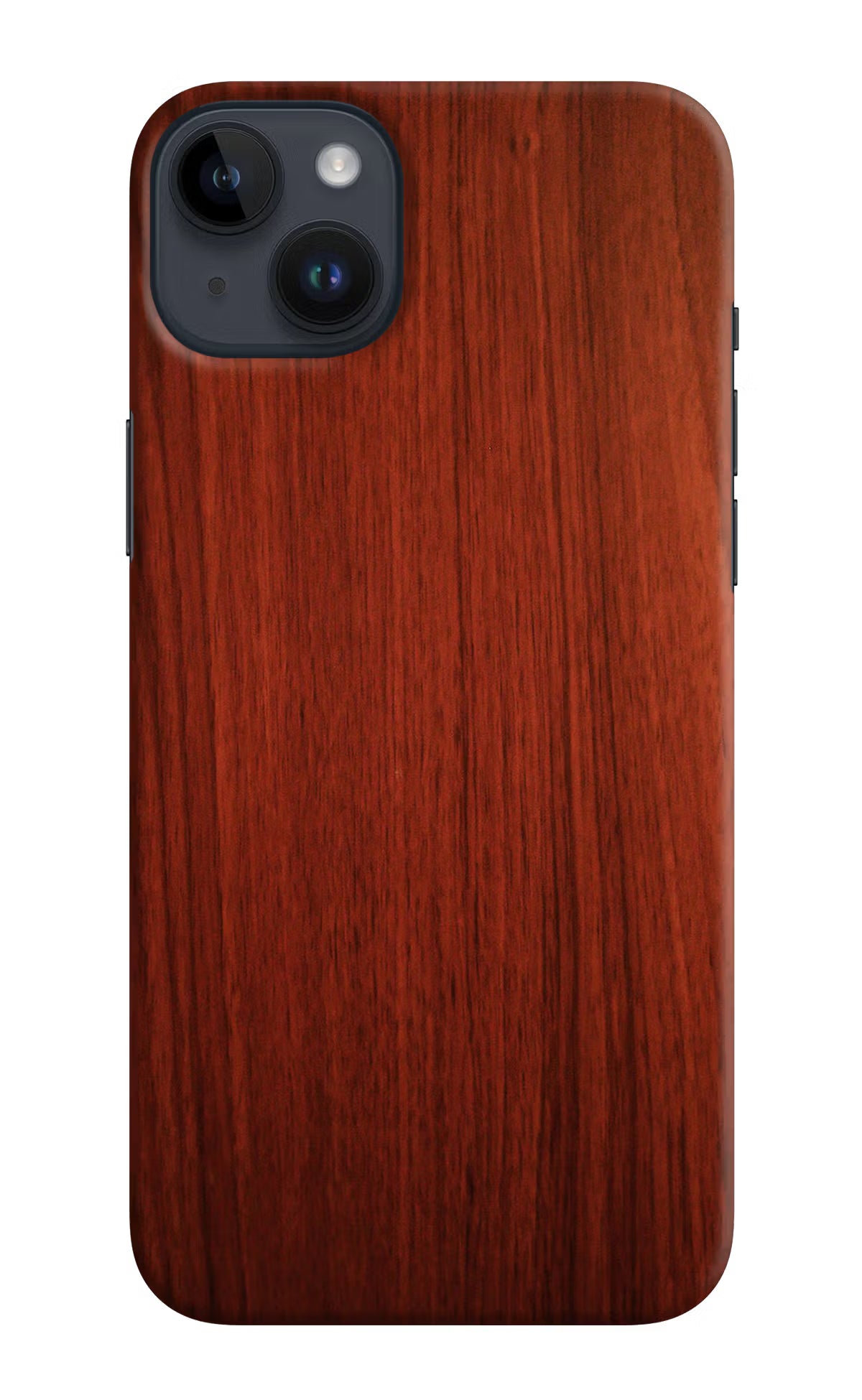 Wooden Plain Pattern iPhone 14 Plus Hard Case Back Cover by Casekaro
