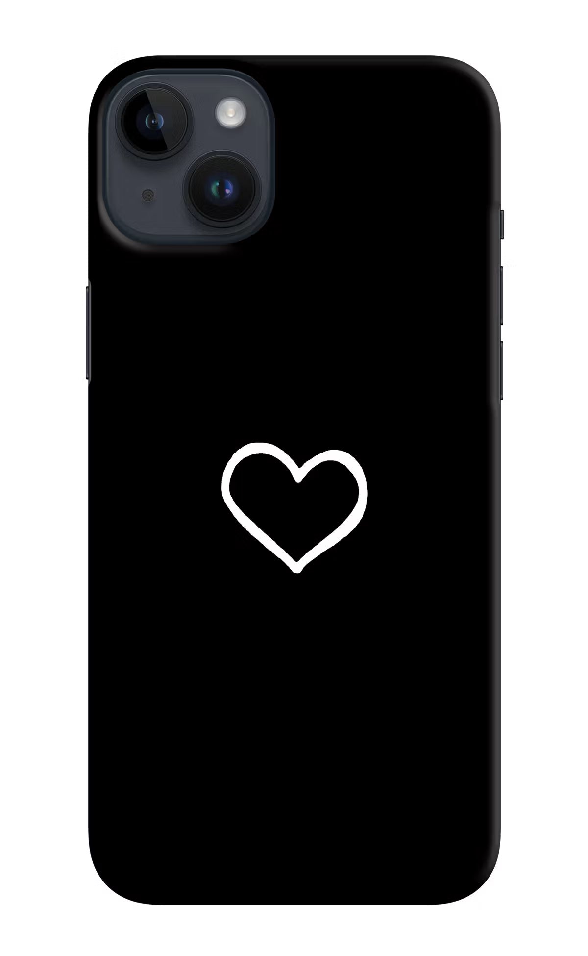 Heart iPhone 14 Plus Hard Case Back Cover by Casekaro