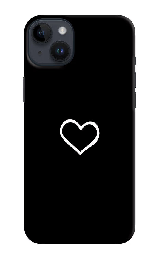 Heart iPhone 14 Plus Hard Case Back Cover by Casekaro