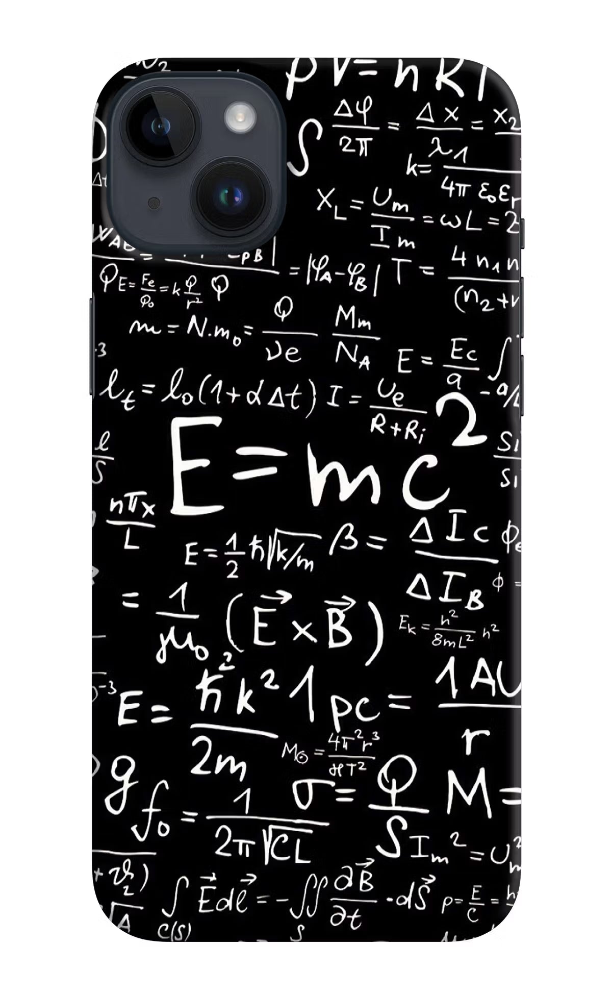 Physics Formula iPhone 14 Plus Hard Case Back Cover by Casekaro