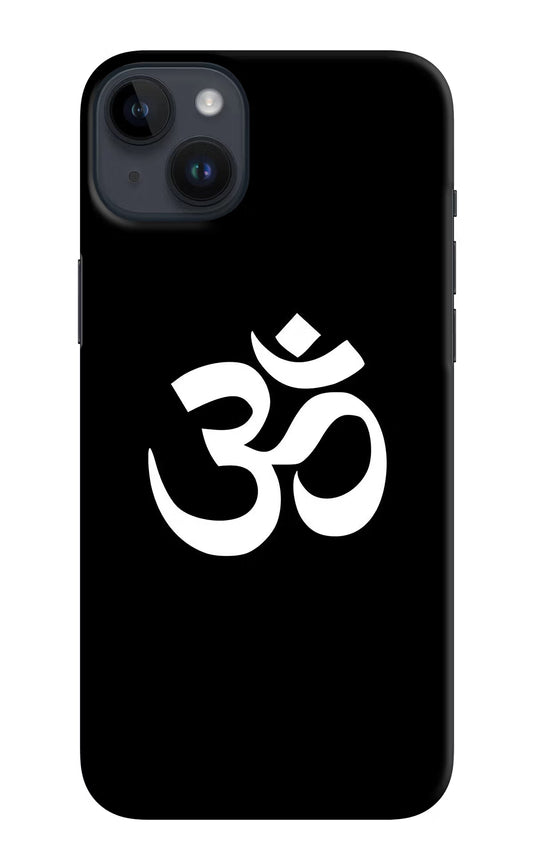 Om iPhone 14 Plus Hard Case Back Cover by Casekaro