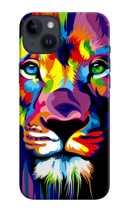 Lion iPhone 14 Plus Hard Case Back Cover by Casekaro