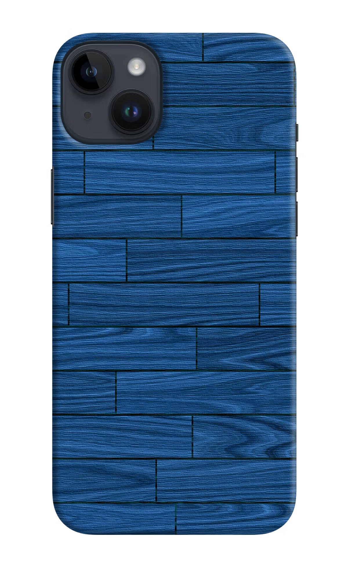 Wooden Texture iPhone 14 Plus Hard Case Back Cover by Casekaro