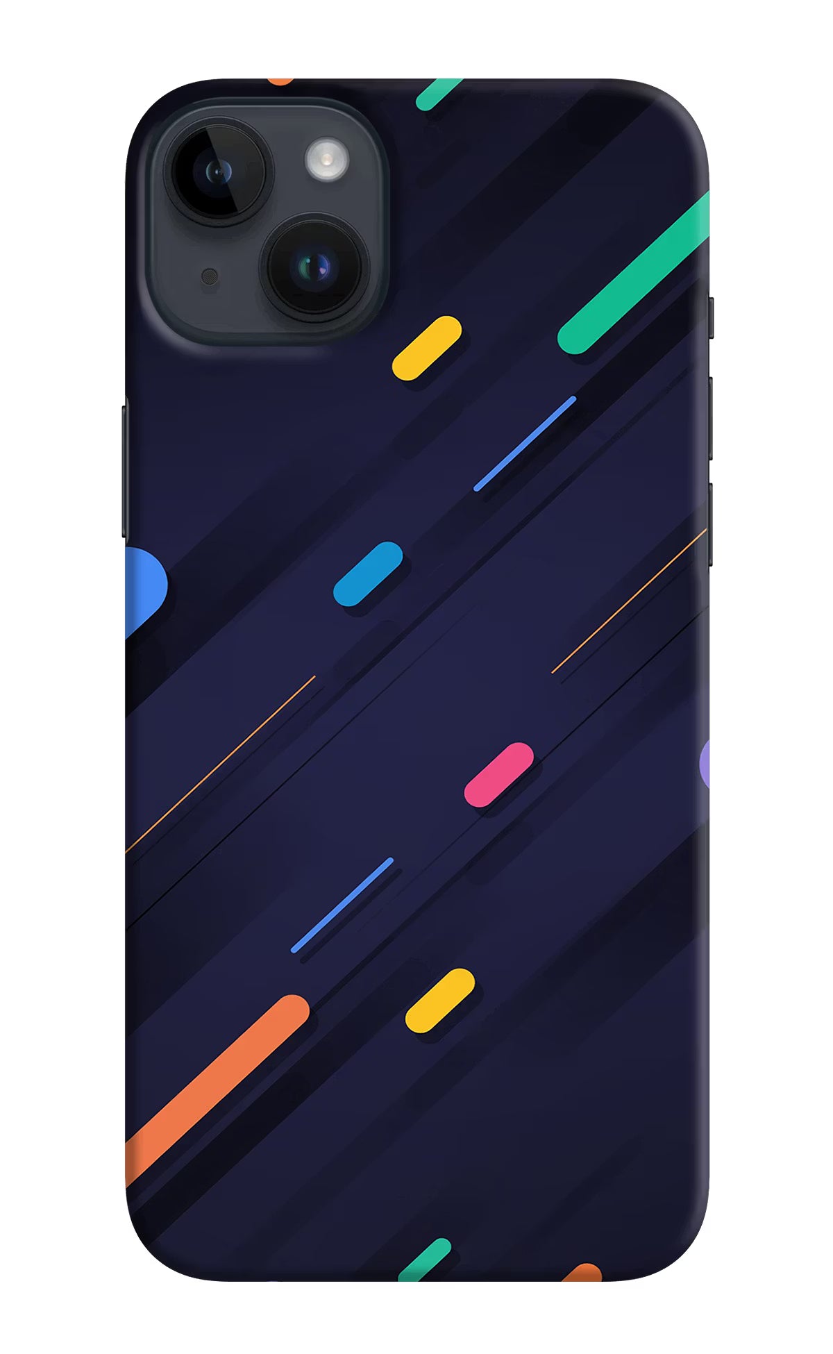 Abstract Design iPhone 14 Plus Hard Case Back Cover by Casekaro