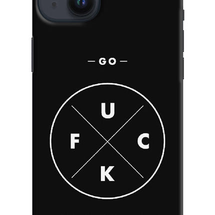 Go Fuck Yourself iPhone 14 Plus Hard Case Back Cover by Casekaro