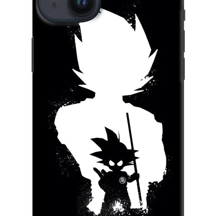 Goku Shadow iPhone 14 Plus Hard Case Back Cover by Casekaro
