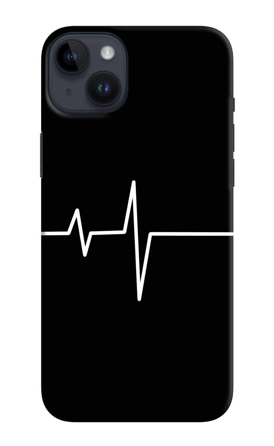 Heart Beats iPhone 14 Plus Back Cover, Hard case