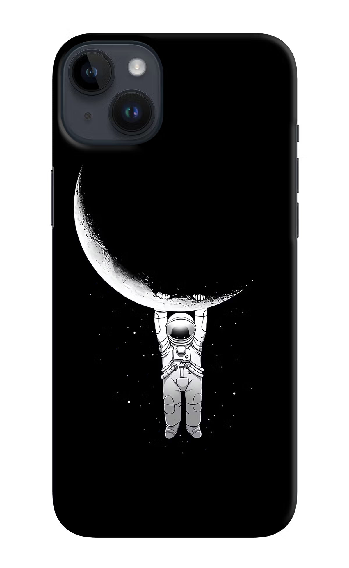 Moon Space iPhone 14 Plus Hard Case Back Cover by Casekaro