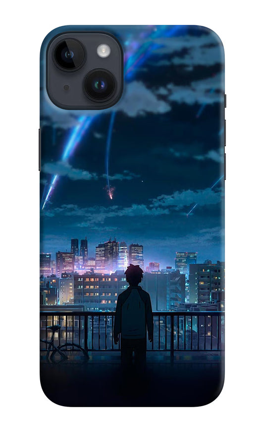Anime iPhone 14 Plus Hard Case Back Cover by Casekaro