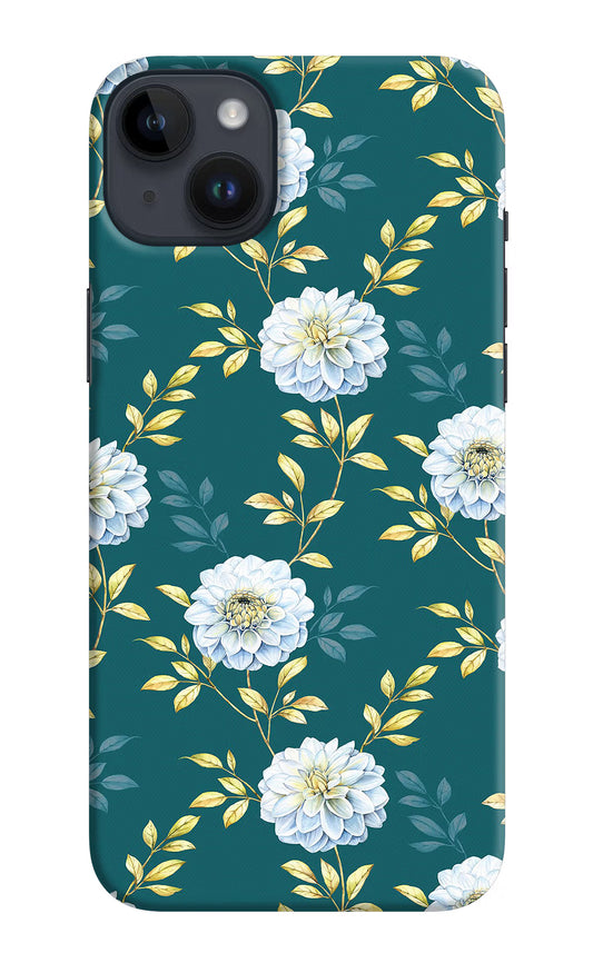 Flowers iPhone 14 Plus Hard Case Back Cover by Casekaro