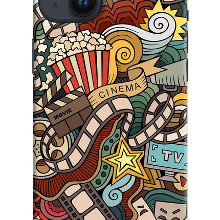 Cinema Abstract iPhone 14 Plus Hard Case Back Cover by Casekaro