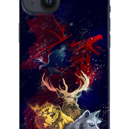 Game Of Thrones iPhone 14 Plus Hard Case Back Cover by Casekaro