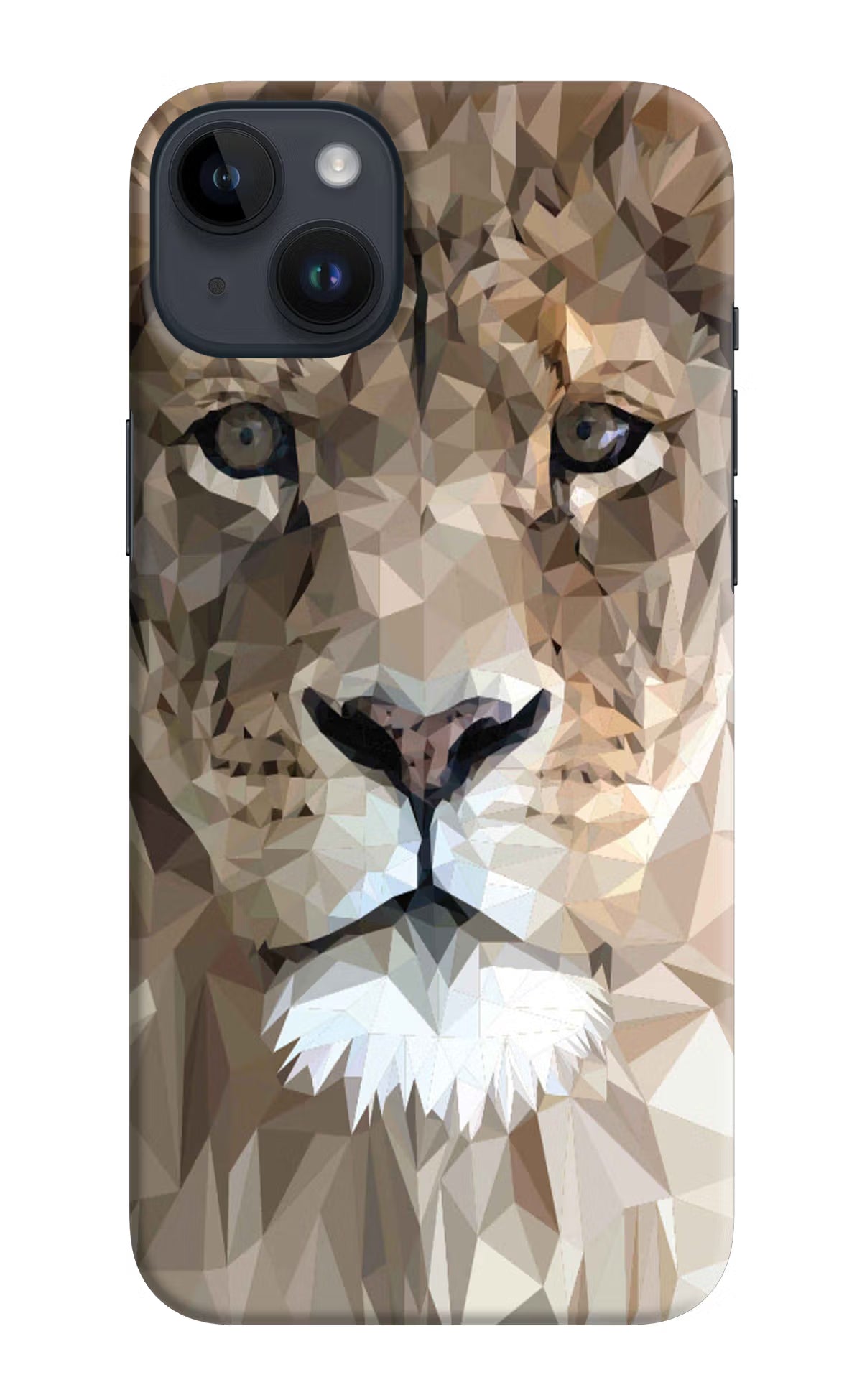 Lion Art iPhone 14 Plus Hard Case Back Cover by Casekaro