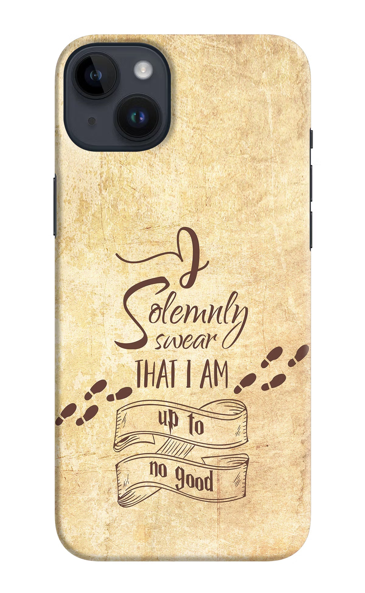 I Solemnly swear that i up to no good iPhone 14 Plus Hard Case Back Cover by Casekaro