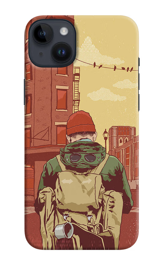 Adventurous iPhone 14 Plus Hard Case Back Cover by Casekaro