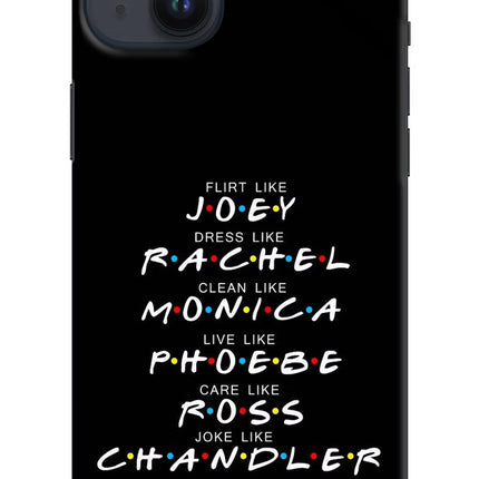 FRIENDS Character iPhone 14 Plus Hard Case Back Cover by Casekaro