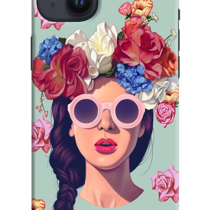 Pretty Girl iPhone 14 Plus Hard Case Back Cover by Casekaro