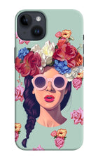Pretty Girl iPhone 14 Plus Hard Case Back Cover by Casekaro