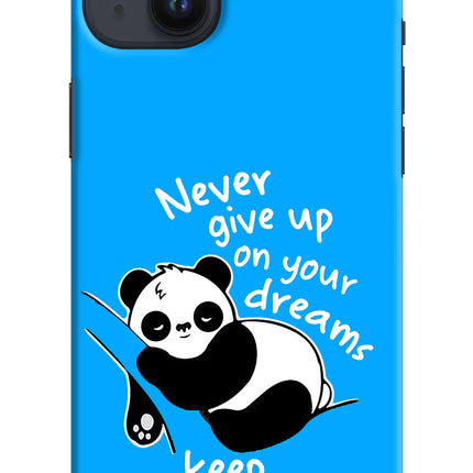 Keep Sleeping iPhone 14 Plus Hard Case Back Cover by Casekaro