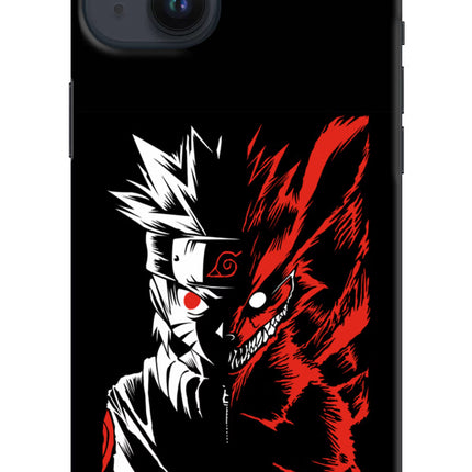 Naruto Two Face iPhone 14 Plus Hard Case Back Cover by Casekaro
