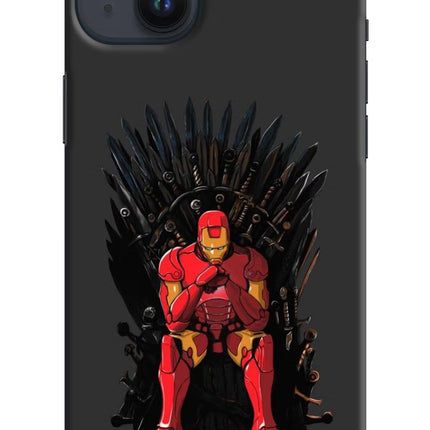 Ironman Throne iPhone 14 Plus Hard Case Back Cover by Casekaro