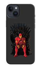 Ironman Throne iPhone 14 Plus Hard Case Back Cover by Casekaro